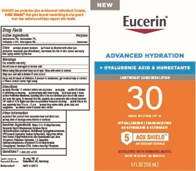 Eucerin Adv. Hyd. Lotion 30 (Eucerin Adv. Hydration Ltn Spf 30 (m))